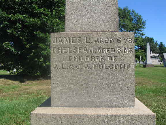 James Lanman and Chelsea Holcombe
Granby Center Cemetery
Courtesy of the Salmon Brook Historical Society